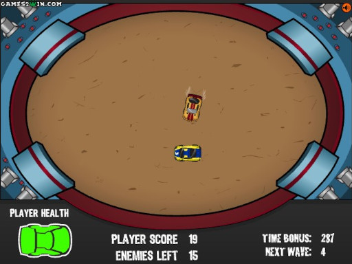 Demolition Derby Game Image Demolition Derby Game