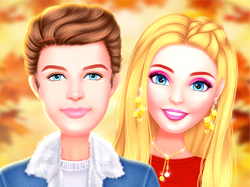 Ellie and Ben Fall Date Game Image Ellie and Ben Fall Date Game