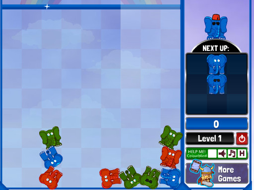 Falling Elephants Game Image Falling Elephants Game