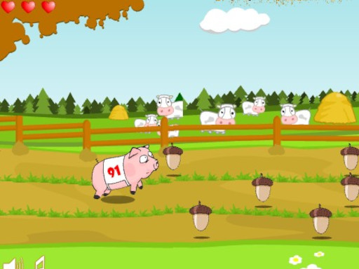 Pig Race Game Image Pig Race Game